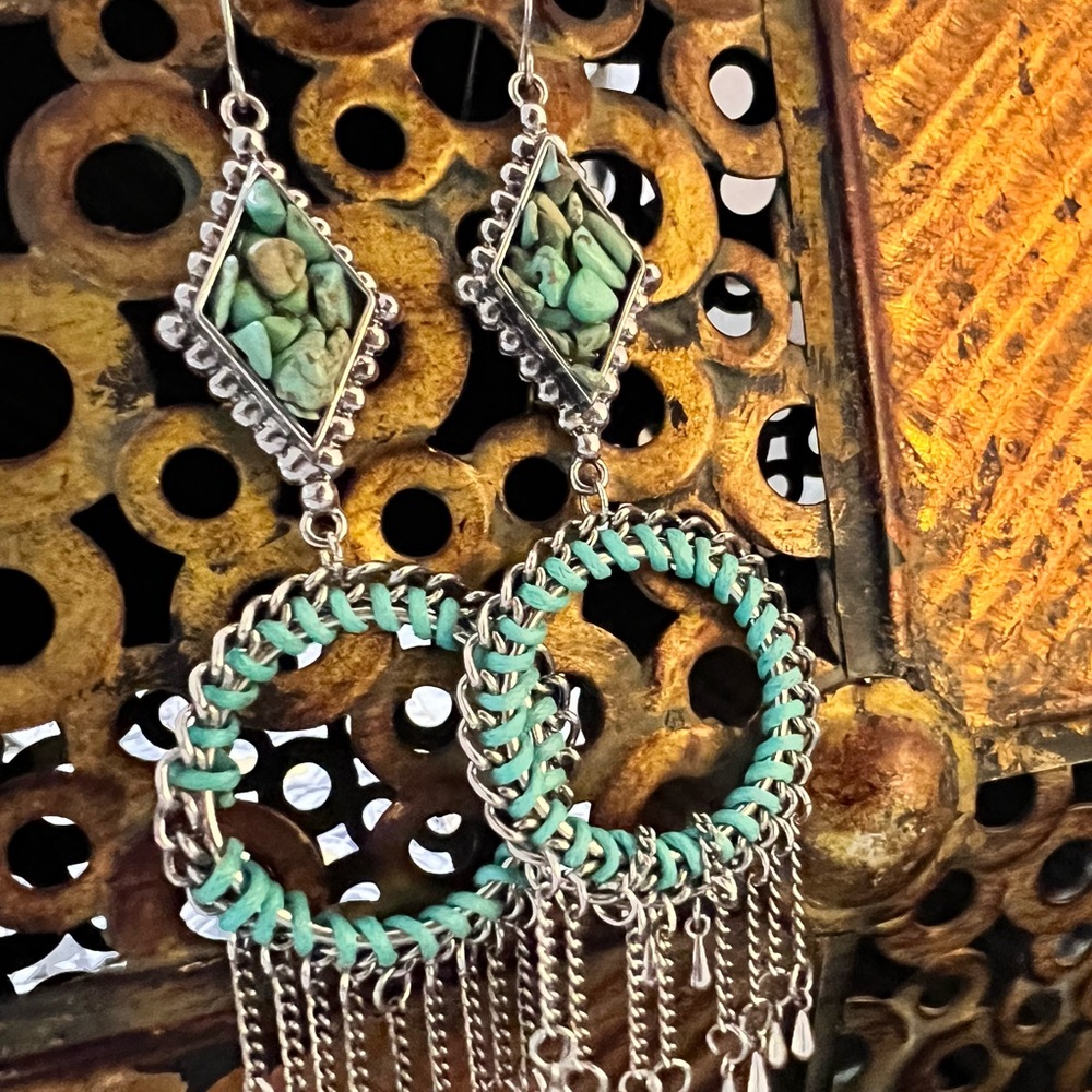 Western earrings